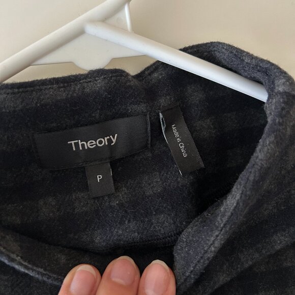 Mock Neck Dress in Gingham Knit - Picture 6 of 6